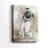 Sketchy Study Pug -Gallery Wrapped Cavas-1996342028