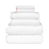 Antalya 6 Piece Turkish Cotton Towel Set