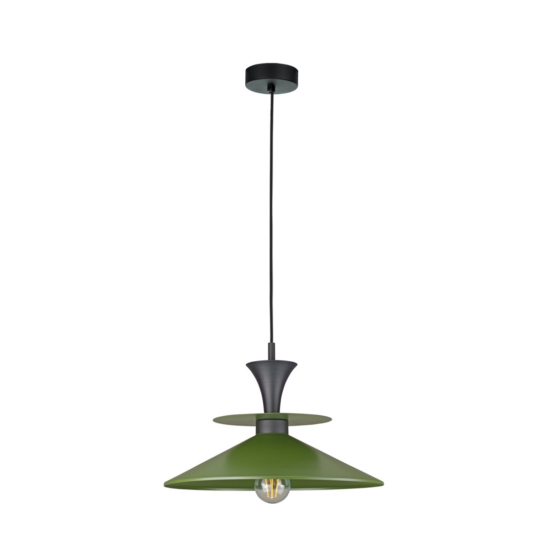 1 - Light Matte Black Dome Pendant