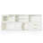 Adavia 6 Cuber Stackable Bookcases with Door and Drawers