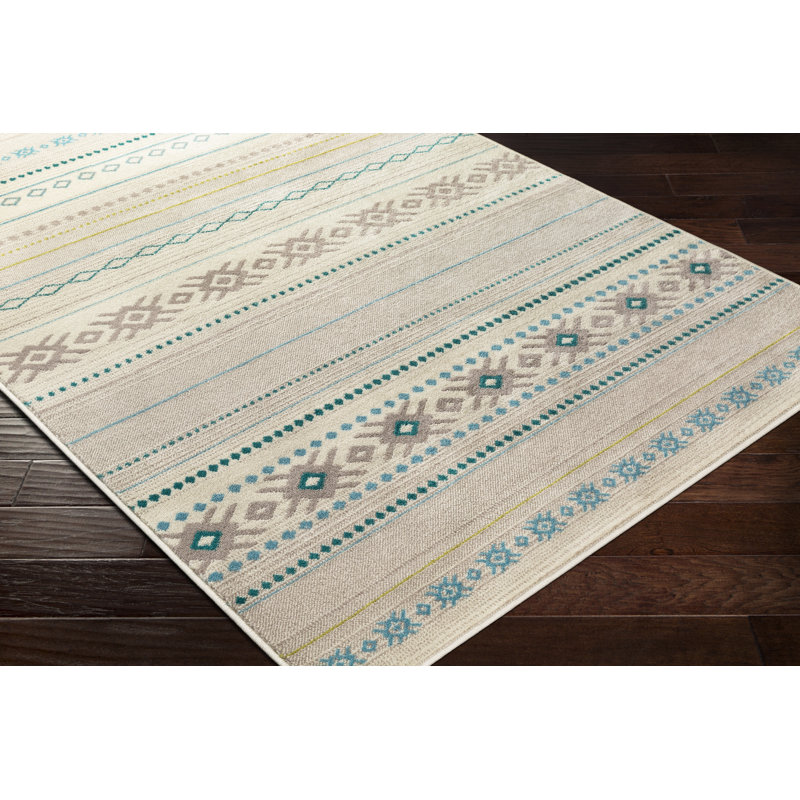 Hendrum Southwestern Indoor Rug, Rectangle 5'3" x 7'9"