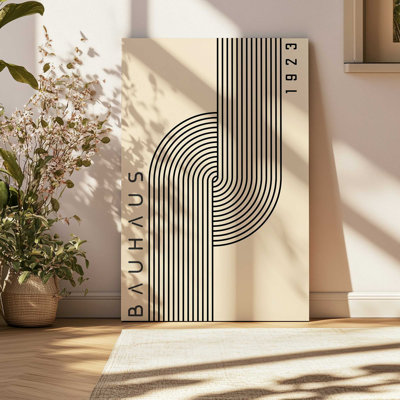 Reproduction d'art sur toile 1923 Bauhaus