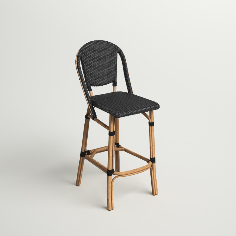 Tabouret Popplestone, Tabouret de comptoir (siège d'une hauteur de 26,4, Noir