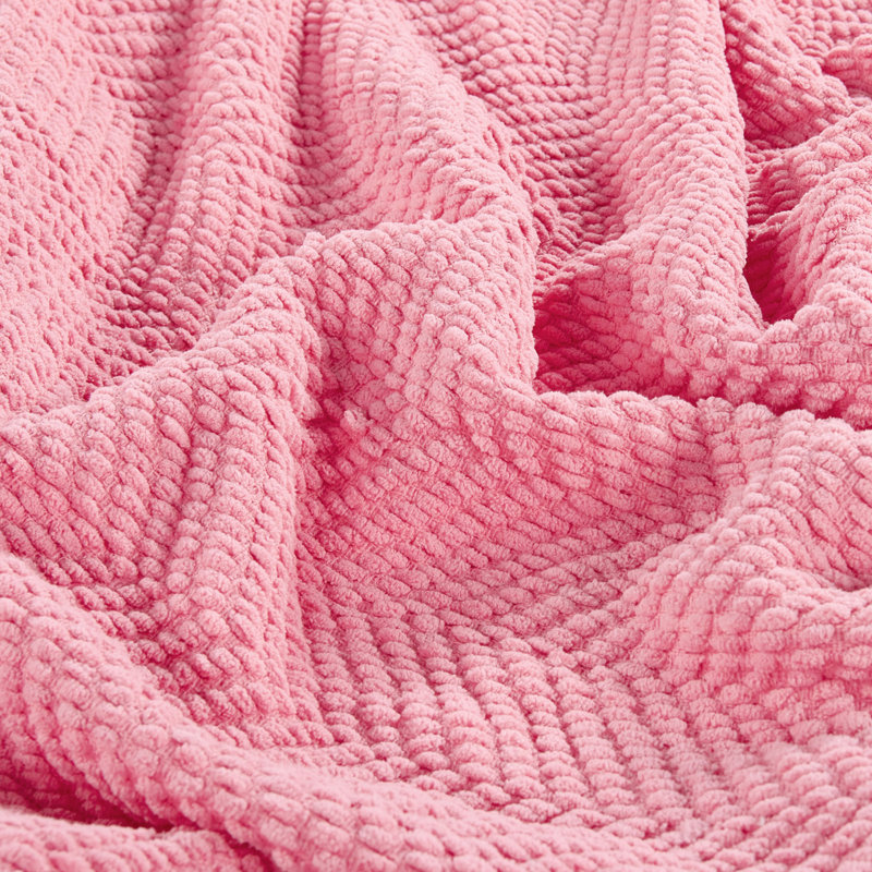 Throw Blanket, Strawberry Ice, 127cm x 152.4cm