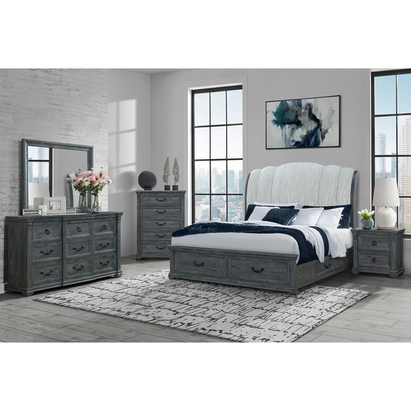 Commode Mario Grey, Gris