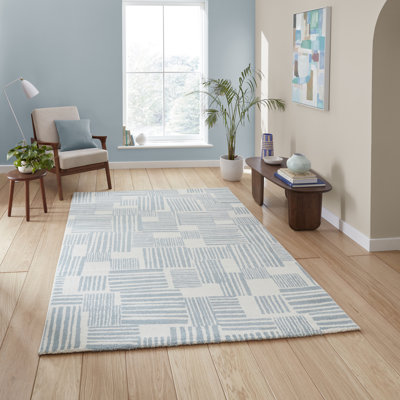 Catherine Lansfield Geometric Shapes Area Rug