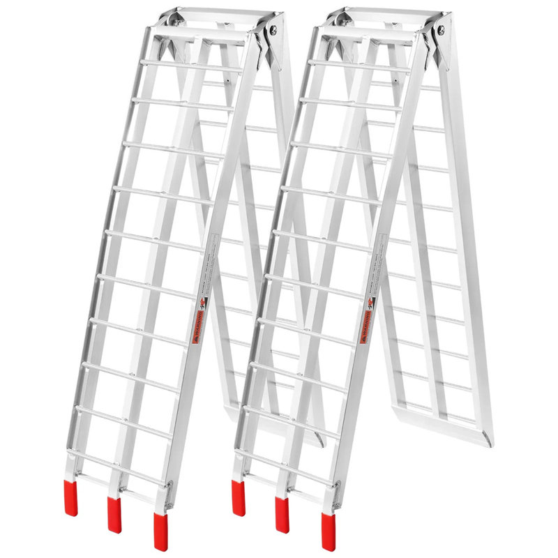 Rampes en aluminium, catégorie de rampe de chargement pliable, pliable rapidement pour camionnette