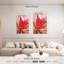 Harnek fleur rouge-108662765