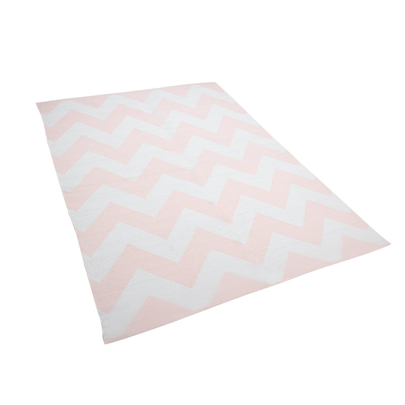 Courtemanche Chevron Hand Woven Indoor / Outdoor Area Rug, Rectangle 140 x 200cm