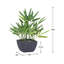 Faux bambou en pot décoratif 18 po Millsaps-1040047372