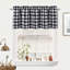 Cantonnière 52 po Skidmore Houndstooth Tailored-1311809390