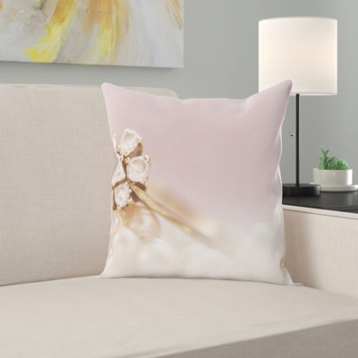 Microsuede Throw Pillow