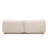 Nara 2PC Media Lounger-Crypton Nomad Snow