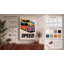 Stacked Speed Retro - Wrapped Canvas-967013940-967013931
