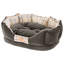 Velvet Bolster Pet Bed-50391598-50391600