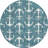 Glidden Rectangle Geometric Polypropylene Plastic Rug-353058086