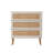 Okkra Modern Farmhouse 3-Drawer Woven Chest-1028839139