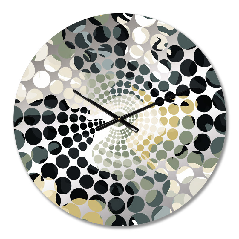 Horloge murale Industrial Edge - Camouflage, Médium