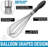 Zulay 12-Inch Stainless Steel Whisk - Balloon Wisk Kitchen Tool with Soft Silicone Handle Thick Durabl