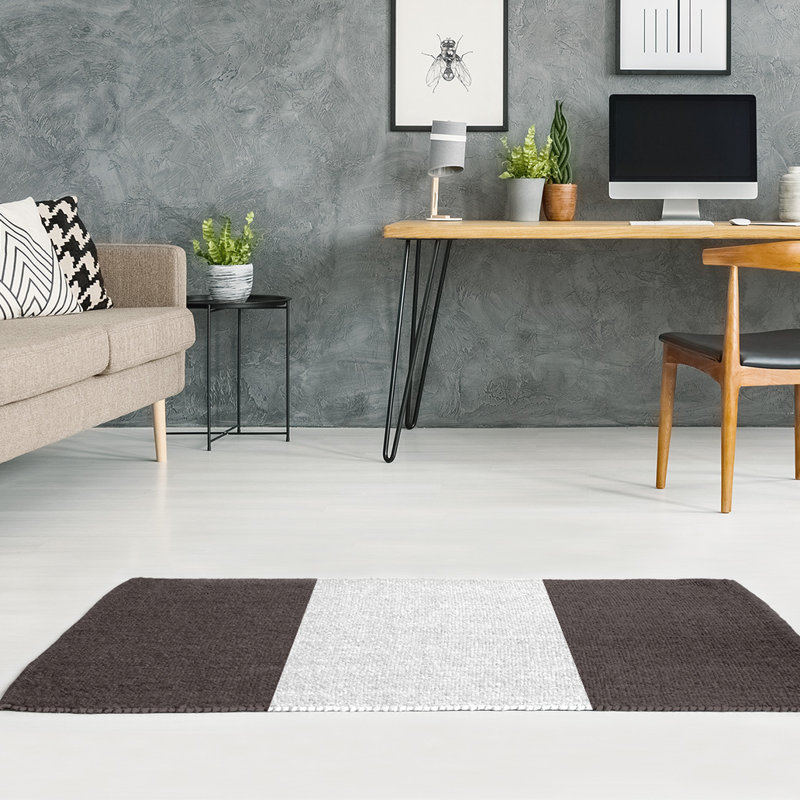 Striped Indoor Rug, Rectangle 5' x 7', Yes