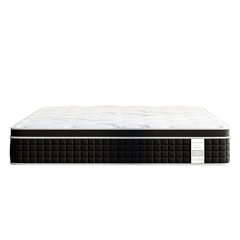 Martisiluna 10.5 In Hybrid Gel Memory Foam Mattress with Coil Innerspring, Queen