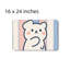 Joli tapis de bain 16 x 24
