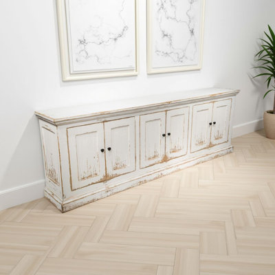 Koski 34" Tall 6-Door Cabinet