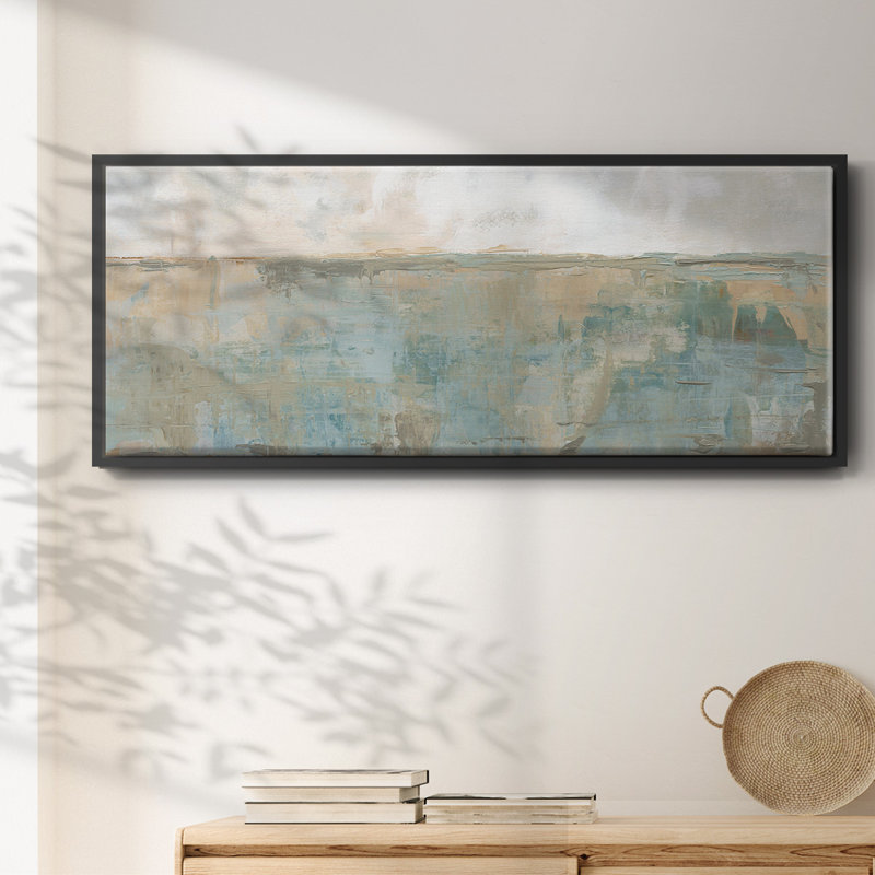 Distant Fields- Framed Canvas, 24" H x 60" W