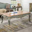 Table basse luxueuse sculptée de style américain