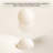 Apricot Cream Ergonomic Office Chair with Foldable Armrests