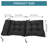 Waterproof Outdoor Adirondack Chair Cushion With Ties - Thick High Back Rocking Chair Pad For Patio-53771531