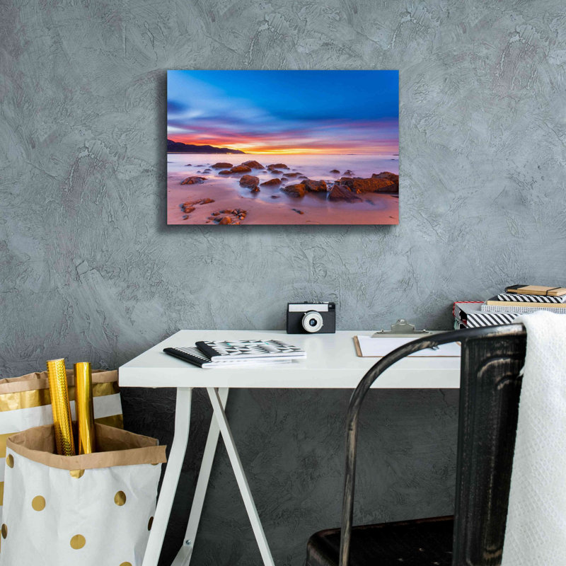 «Mussel Shoals Morning» par Chris Moyer, estampe numérique sur toile, H 12 po x l 18 po x P 0,75 po