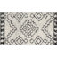 Tapis ivoire / noir Alejandrina-838600882