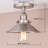Vintage Ceiling Light with Metal Shade-106917902