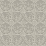 Forbes and Masters Sankofa 10' L x 24" W Peel and Stick Wallpaper Tile