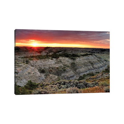Buck Hill Sunrise by Brian Wolf - Wrapped Canvas Print