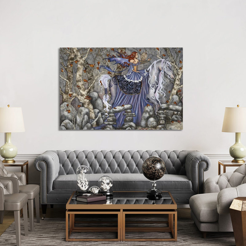 Enchanted Journey by Amy Brown - Wrapped Canvas Painting, 152.5 cm H x 101.5 cm W