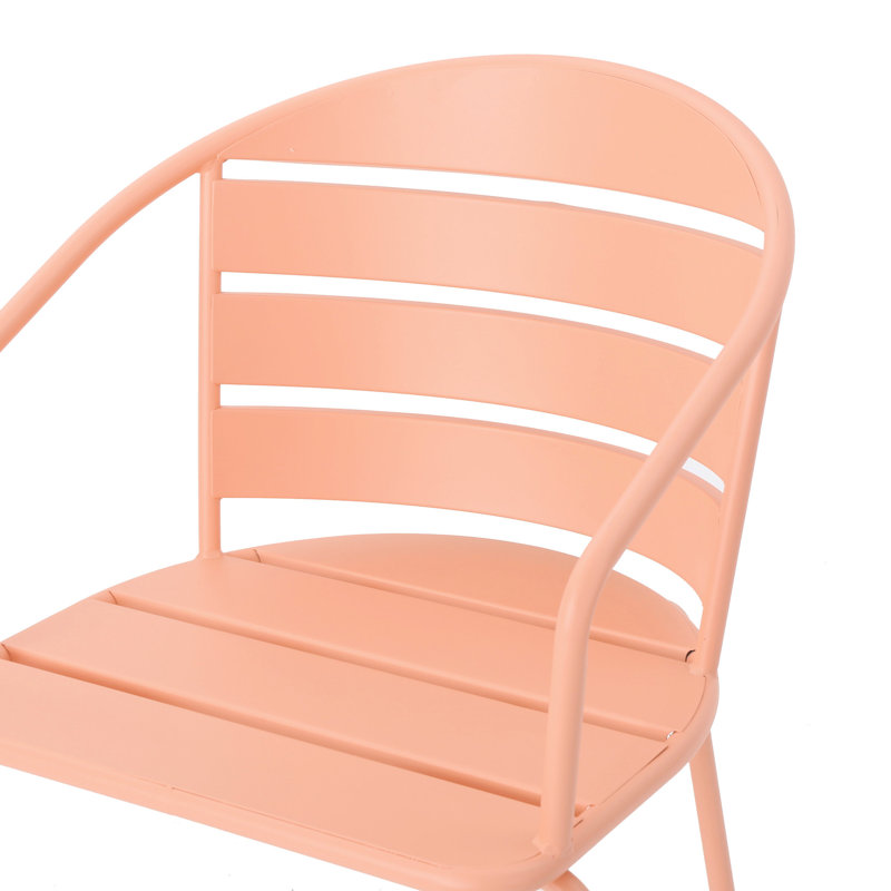 Chaises de bistro en fer pour l'extérieur