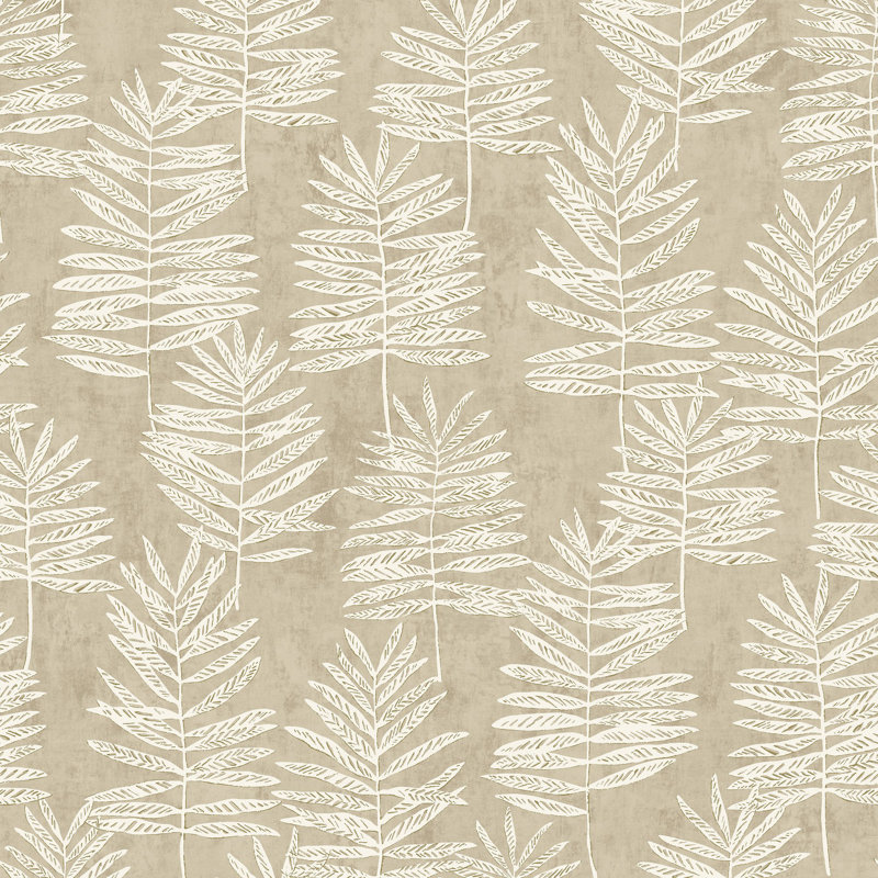 Zen 1000cm x 53cm Wallpaper Roll, Cream