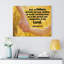 Admonition Of The Lord Ephesians 6:4 - Wrapped Canvas Print-165554368