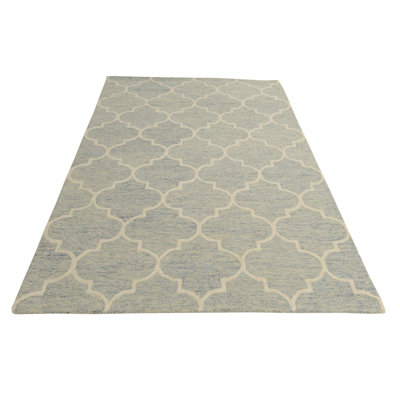 Tapis bleu clair 5x8 Pineland