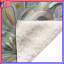 Couvertures d'art abstrait argent doré-126341704