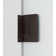 Vanora Completely Frameless 38" x 72" Square Hinged Shower Enclosure