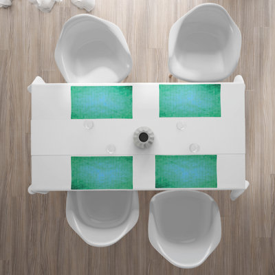 Polyester Gingham Rectangle Placemat