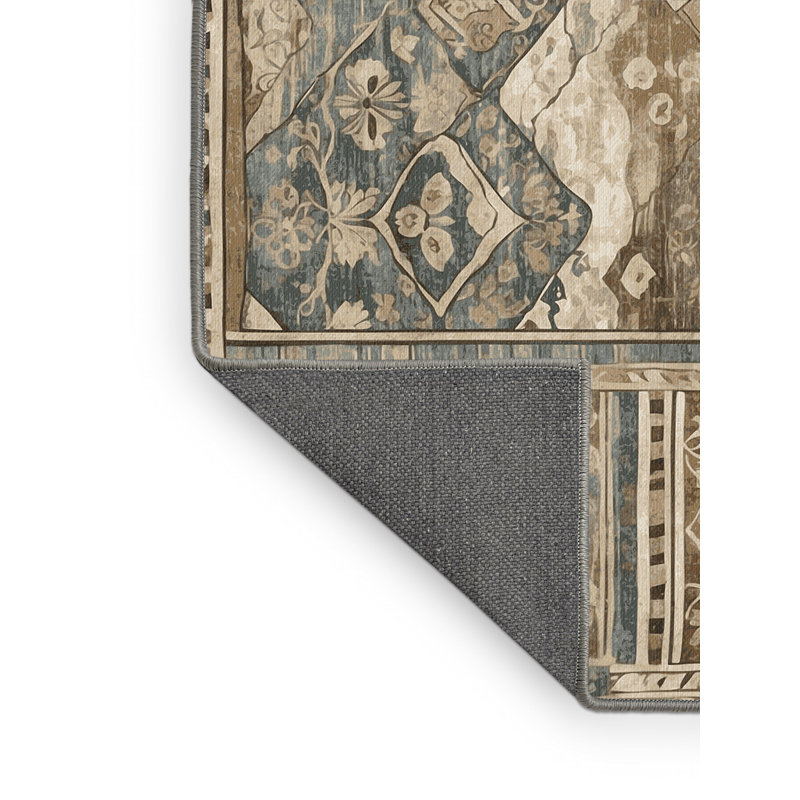 Rustic Charm Rug, Square 4'