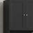 67.5-Inch Tall Black Bathroom Vanity With Four Drawers, Farmhouse Style Freestanding Design.-1980873403