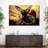 Grunge Airplane Propeller Canvas Print-1944324457
