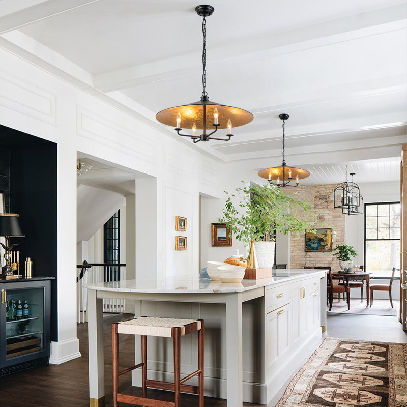 Dimmable 4 - Light Cone Pendant