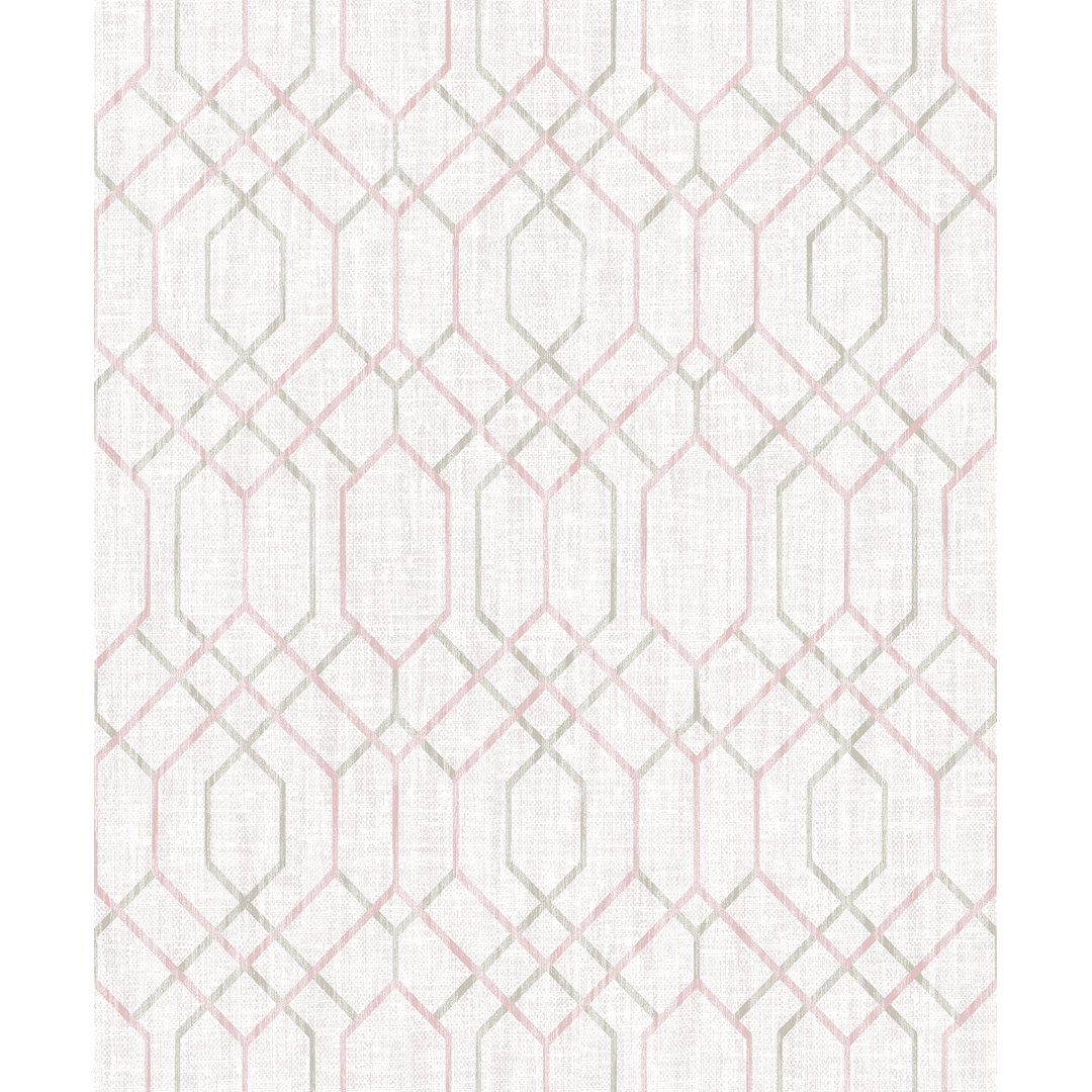 Vaughan Trellis Roll Brewster Home Fashions 