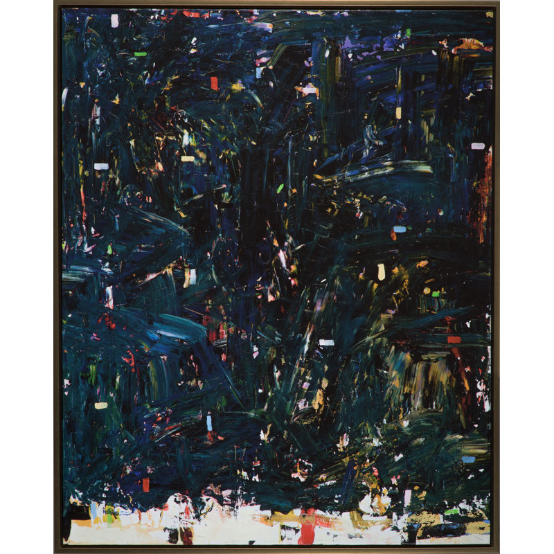 New Year's 2 Framed On Canvas by Robert Robinson